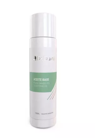 Aceite Base para masajes corporales con aceites esenciales, emolientes naturales x240ml. Dr Duval